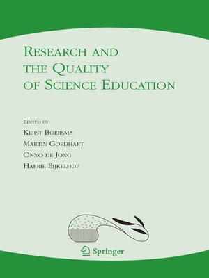 cover image of Research and the Quality of Science Education